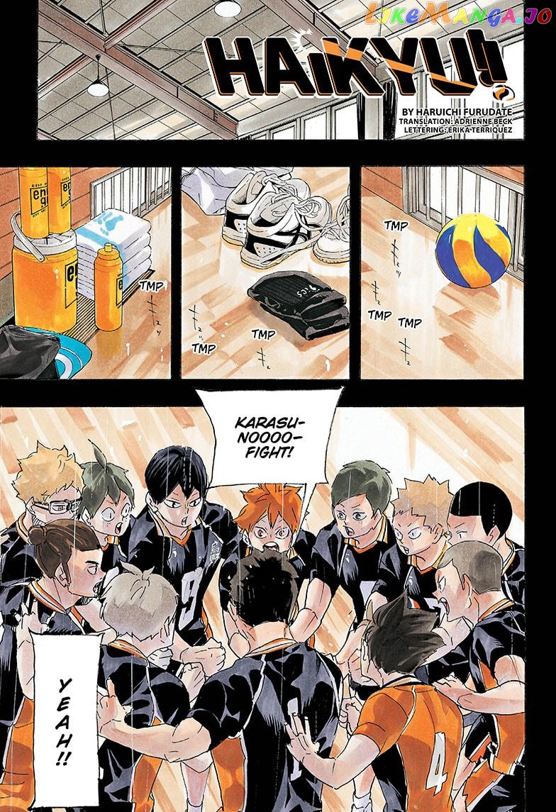 Haikyuu!!, Chapter 402 image 01